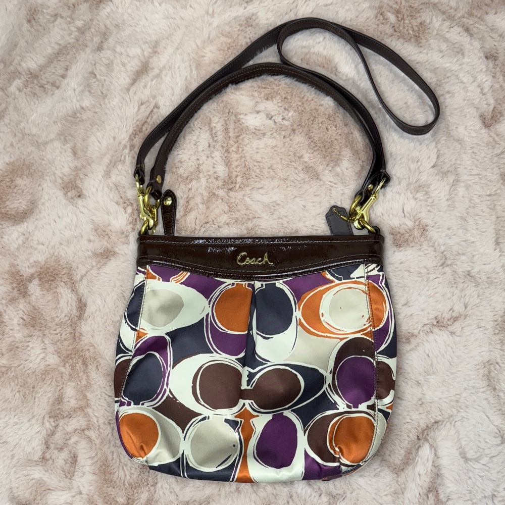 Coach Colorful Circles Shoulder Bag